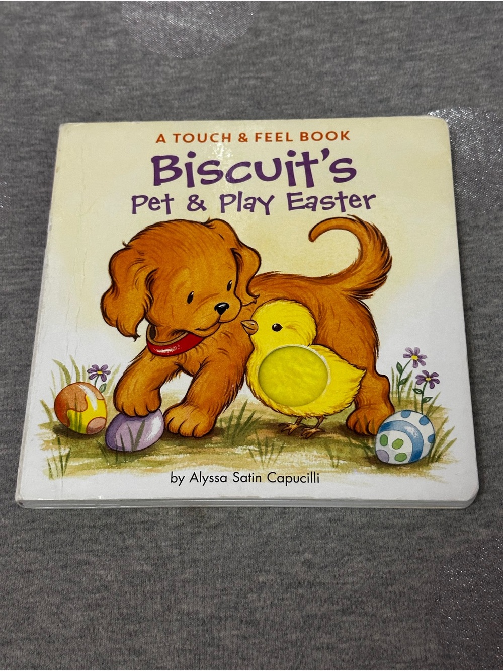 5 for $15! A Touch & Feel Book Biscuit's Pet & Play Easter - Children's Book